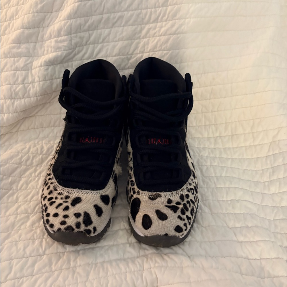 Animal Print Black and White Jordan's